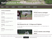 Tablet Screenshot of fuerth-pirates.de